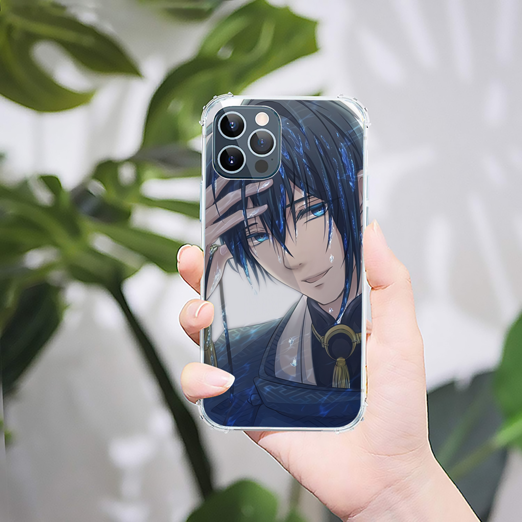 （画像用） 刀剣乱舞 Touken Ranbu 【iPhone 12シリーズ対応】透明スマホケース（クリアソフトケース）